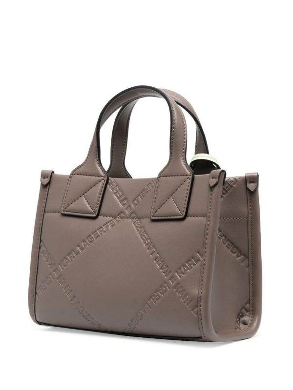 19449931_43443096_1000.jpg Karl Lagerfeld K/Skuare embossed tote bag