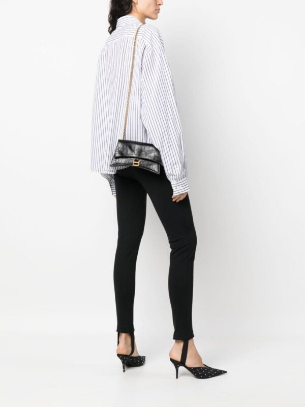 19461344_44625627_1000.jpg Balenciaga Crush crocodile-embossed shoulder bag