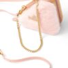 Prada mini shearling crossbody bag