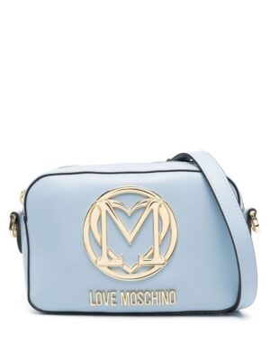 19467937_43406925_1000.jpg Love Moschino logo-plaque satchel bag