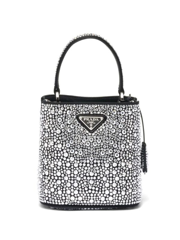 19468514_43430622_1000.jpg Prada small Panier crystal-embellished tote bag