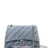 19469565_50025805_1000-1.jpg Balenciaga medium Crush denim shoulder bag