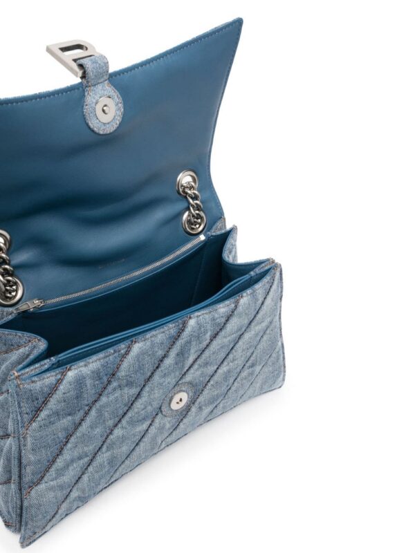 19469565_50025807_1000.jpg Balenciaga medium Crush denim shoulder bag