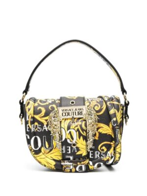 Versace Jeans Couture  Baroque-buckle tote bag