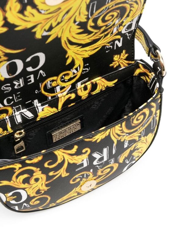 19477684_43855261_1000-1.jpg Versace Jeans Couture Baroque-buckle tote bag
