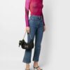 Versace Jeans Couture  faux-leather matelassé shoulder bag