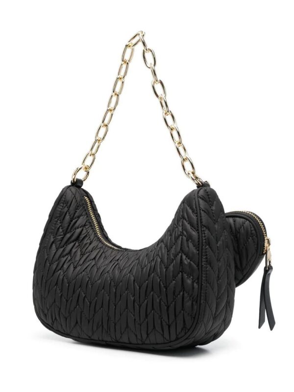 Versace Jeans Couture  faux-leather matelassé shoulder bag