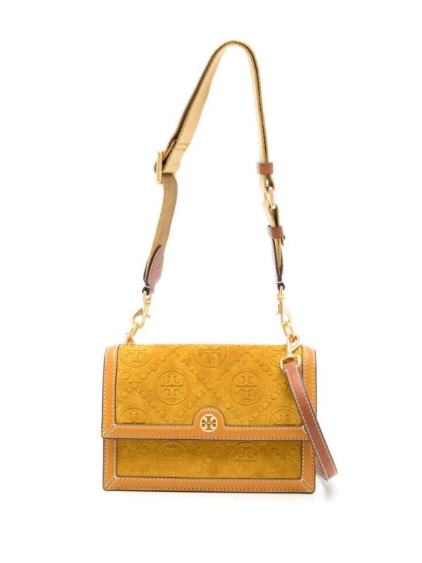 19480112_43458304_1000.jpg Tory Burch T monogram embossed suede shoulder bag