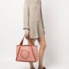 19485994_43757229_1000.jpg Stella McCartney embroidered-logo woven tote bag
