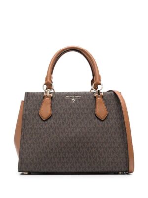 19493930_43464656_1000.jpg Michael Michael Kors monogram-pattern tote bag