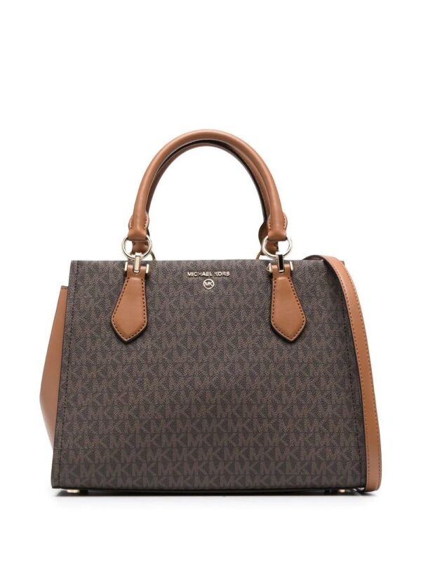 19493930_43464656_1000.jpg Michael Michael Kors monogram-pattern tote bag