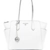 19493989_43465856_1000.jpg Michael Michael Kors logo-plaque leather tote bag