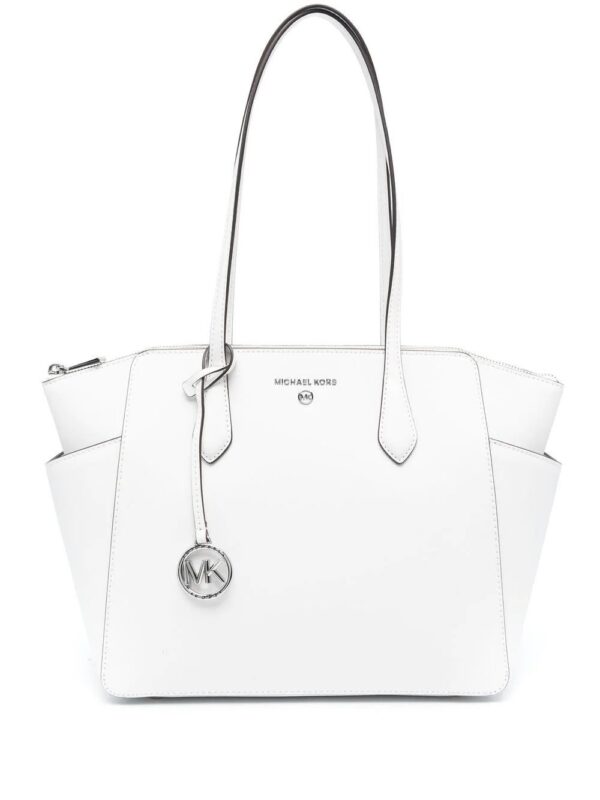19493989_43465856_1000.jpg Michael Michael Kors logo-plaque leather tote bag