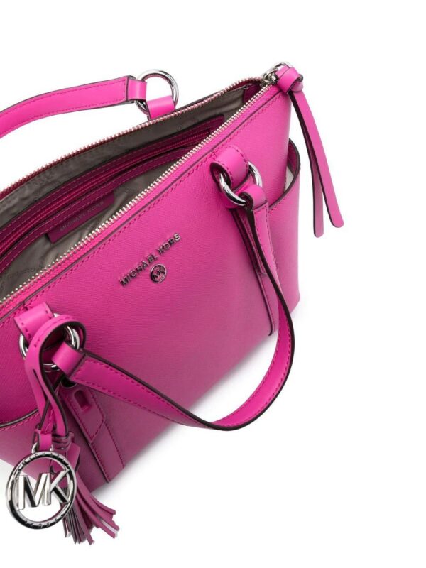 19494494_43465720_1000.jpg Michael Michael Kors logo-plaque leather tote bag