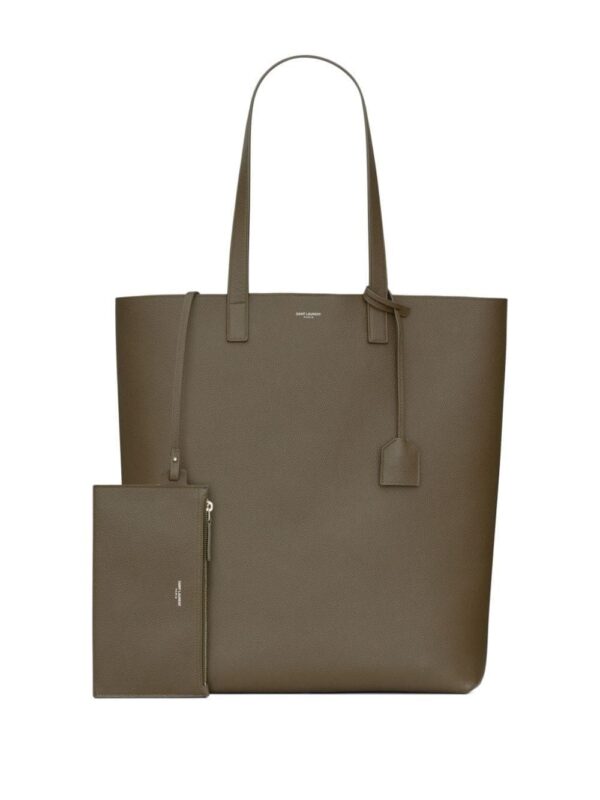 19503547_53691360_1000.jpg Saint Laurent logo-stamp tote bag
