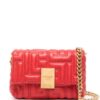 Balmain logo-detail leather crossbody bag
