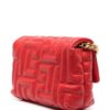 Balmain logo-detail leather crossbody bag
