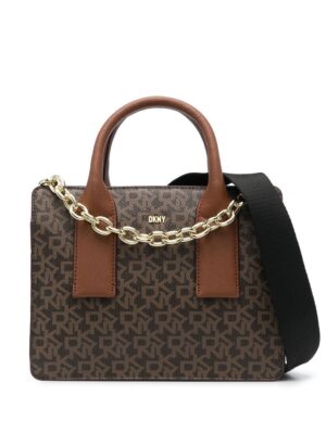 19508551_43818415_1000.jpg DKNY logo-print tote bag