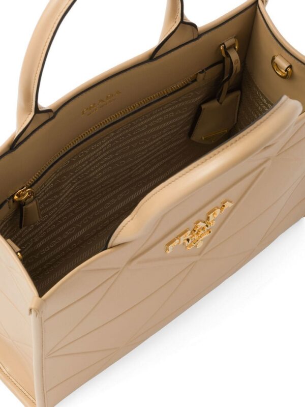 Prada small Symbole leather tote bag