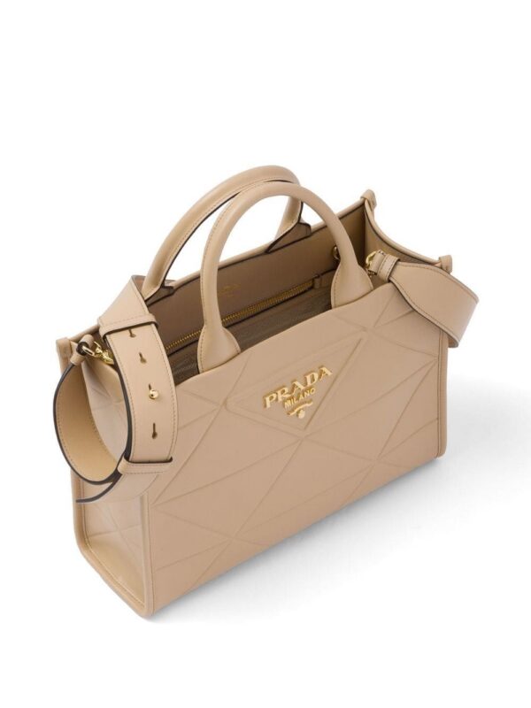 Prada small Symbole leather tote bag