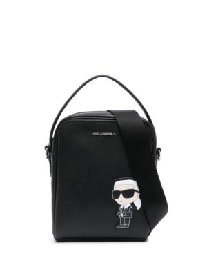 19515422_43517236_1000.jpg Karl Lagerfeld logo-plaque detail tote bag