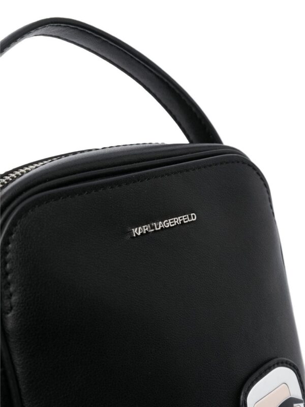 19515422_43517254_1000.jpg Karl Lagerfeld logo-plaque detail tote bag