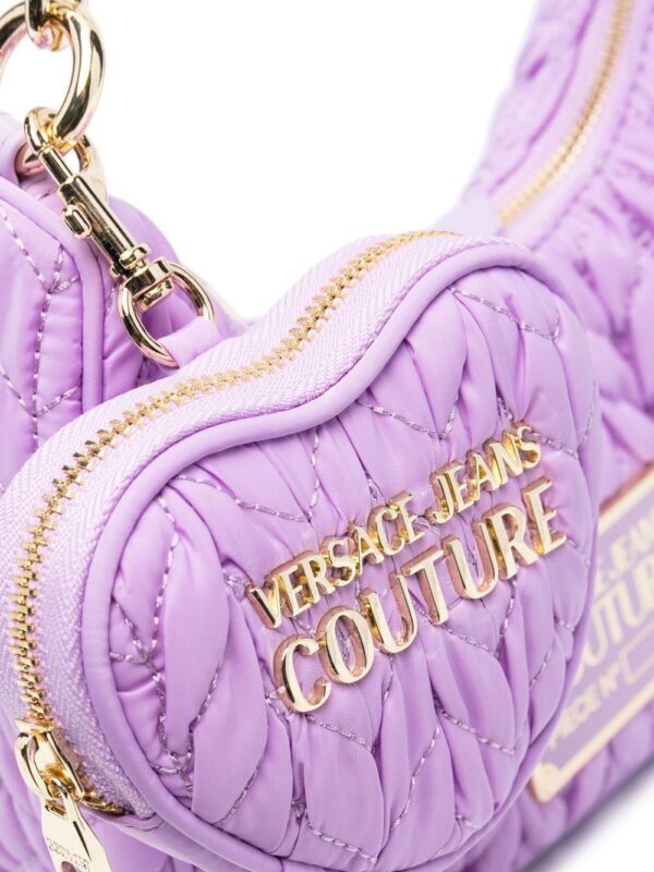 19516387_43674572_1000.jpg Versace Jeans Couture faux-leather matelassé shoulder bag