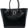 19526823_43617996_1000.jpg DSQUARED2 logo-plaque tote bag
