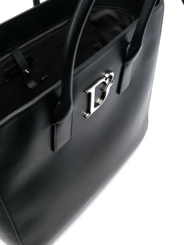 19526823_43618624_1000.jpg DSQUARED2 logo-plaque tote bag