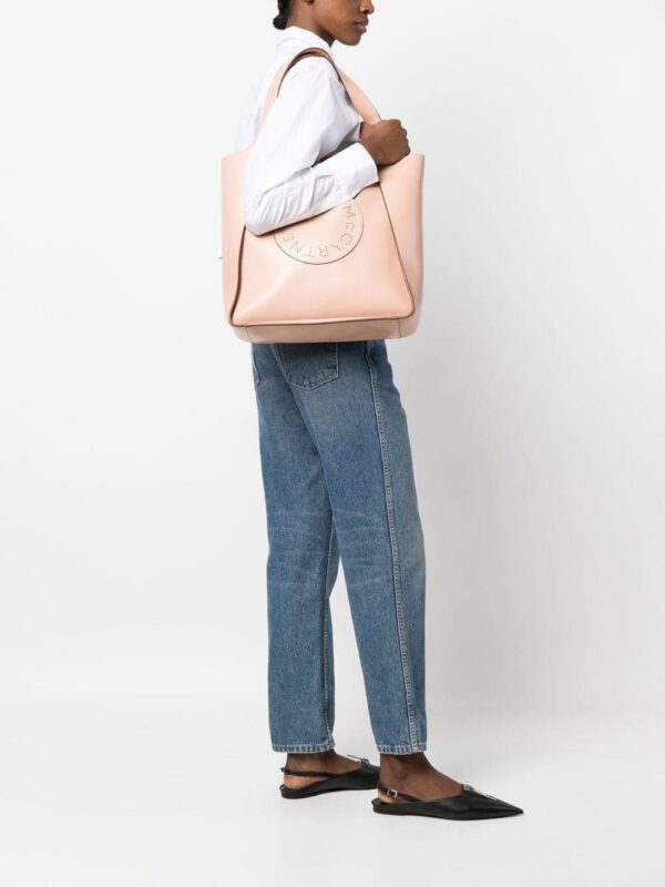19528291_43607147_1000.jpg Stella McCartney perforated logo tote bag