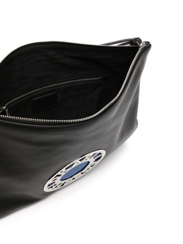 Karl Lagerfeld Kdisk clutch bag