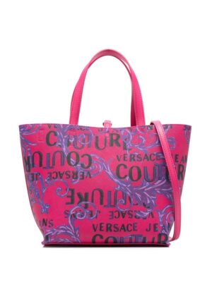 Versace Jeans Couture  logo-print tote bag