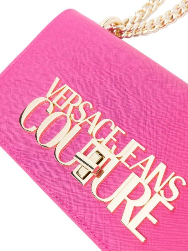 19537430_43582630_1000.jpg Versace Jeans Couture logo-plaque shoulder bag