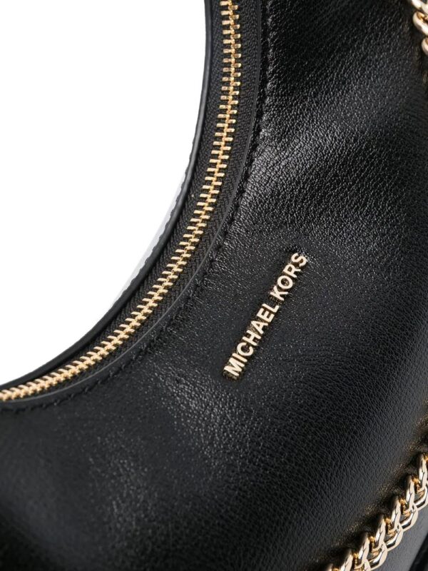 19537834_43656405_1000.jpg Michael Michael Kors logo-plaque leather shoulder bag