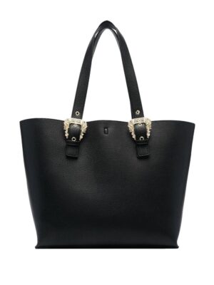 19538036_43583610_1000.jpg Versace Jeans Couture Baroque buckle tote bag