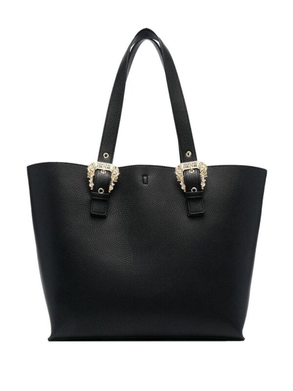 19538036_43583610_1000.jpg Versace Jeans Couture Baroque buckle tote bag