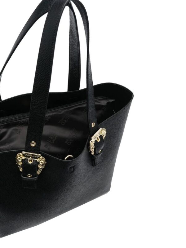 19538036_43583615_1000.jpg Versace Jeans Couture Baroque buckle tote bag