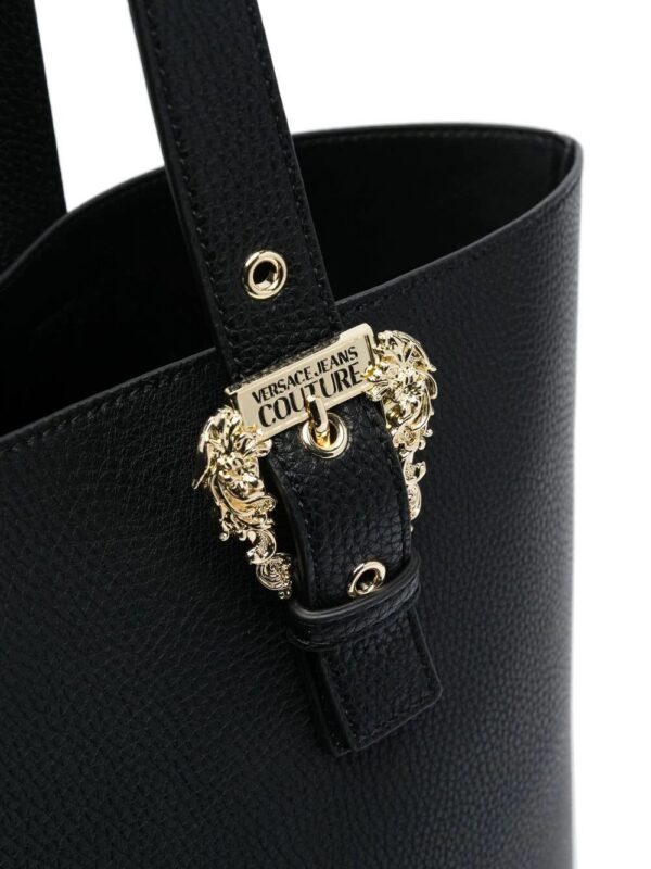 19538036_43583617_1000.jpg Versace Jeans Couture Baroque buckle tote bag