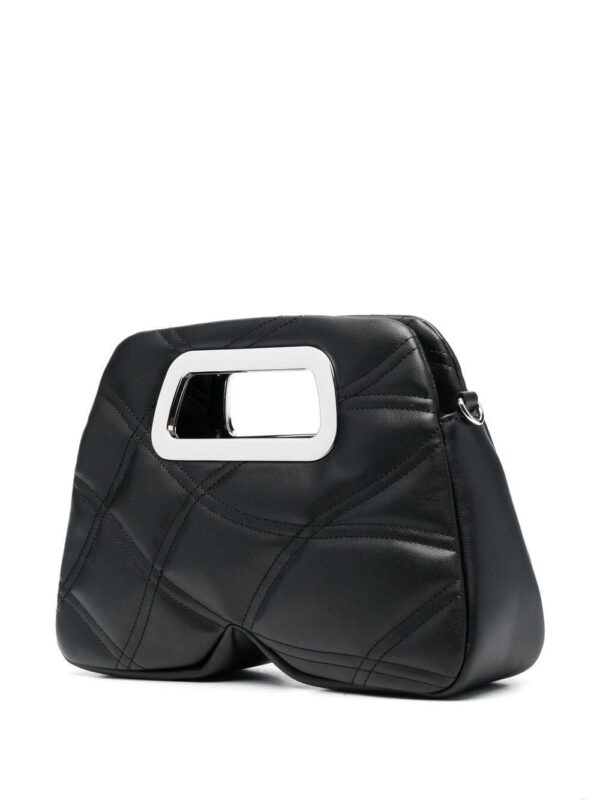 Karl Lagerfeld quilted top-handle tote