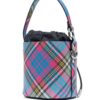 Vivienne Westwood  Daisy tartan bucket bag