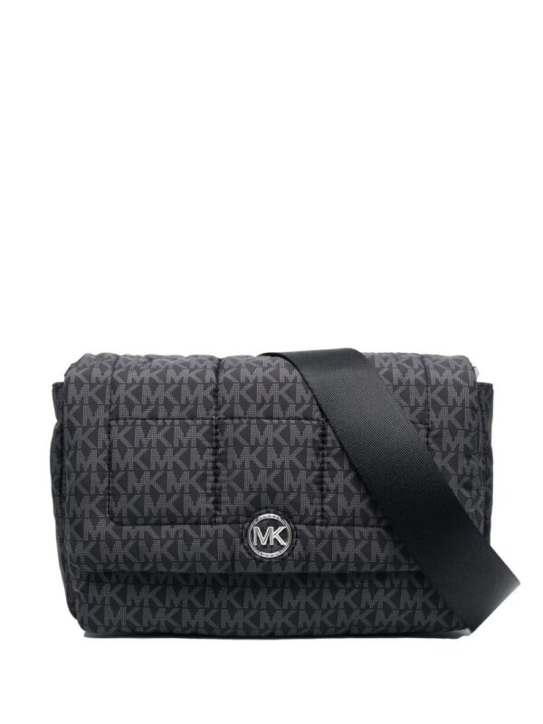 19556149_43670162_1000.jpg Michael Michael Kors monogram-print quilted shoulder bag