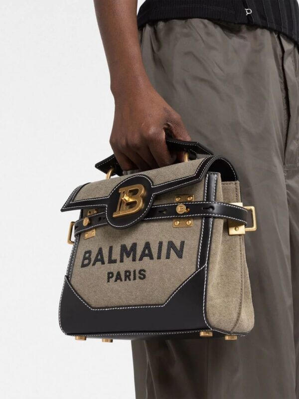 Balmain  B-Buzz 23 canvas tote bag