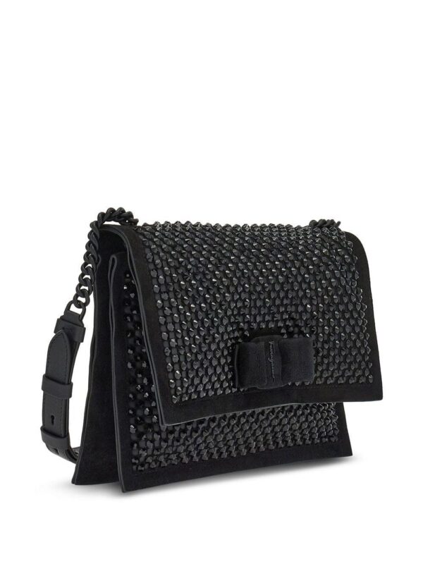 19567296_43624249_1000.jpg Ferragamo stud-embellished Viva bow bag