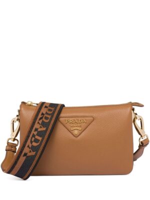 19568165_43663275_1000.jpg Prada logo-strap leather shoulder bag