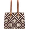 19576247_43947614_1000.jpg Tory Burch leather logo-print tote bag