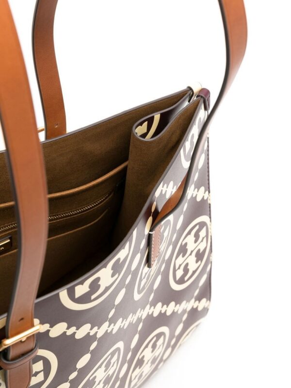 19576247_43948227_1000.jpg Tory Burch leather logo-print tote bag