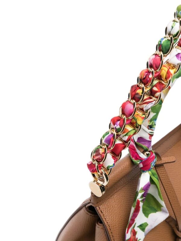 19579055_43695265_1000.jpg Dolce & Gabbana scarf-detail straps tote bag