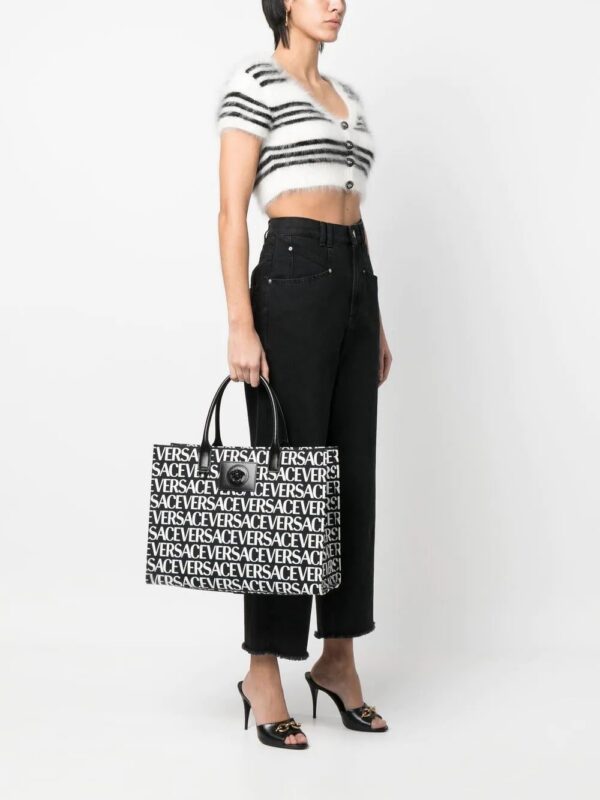 19583380_43695851_1000.jpg Versace all-over logo-print tote bag