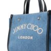 19583577_43721610_1000.jpg Jimmy Choo Varenne mini denim tote bag