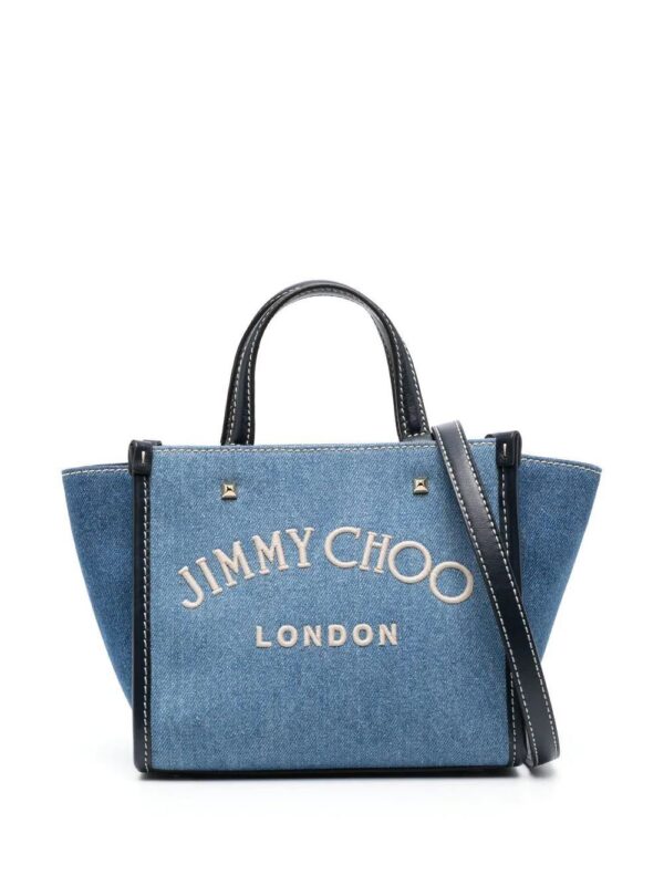 19583577_43721611_1000.jpg Jimmy Choo Varenne mini denim tote bag
